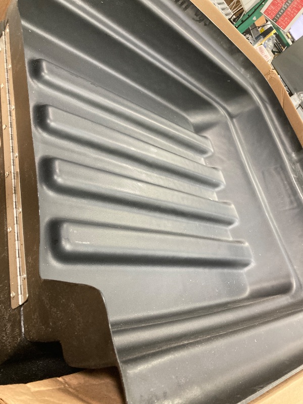 Photo 1 of 
Lid 9T22 for 1/2 Cubic Yard Rubbermaid Structural Foam Plastic Tilt Truck, 57-3/8"L x 26-7/8"W
