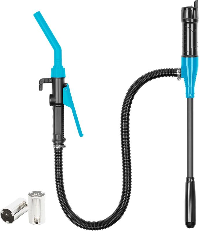 Photo 1 of 
Portable Power Gas Pump, Fuel Transfer Pump - Battery Powered Electric Siphon for Gas/Fuel/Diesel Transfer