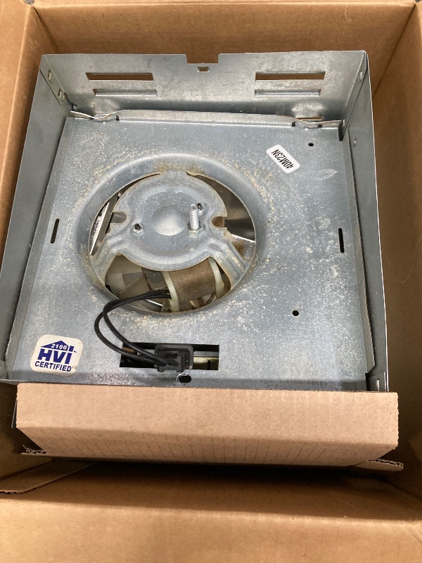 Photo 1 of **PARTS ONLY**Whisper Mighty LED Pick-A-Flow 70-90CFM Ceiling/Wall ENERGY STAR Bathroom Exhaust Fan 9.5 in. x 9.5 in. Grille Footprint