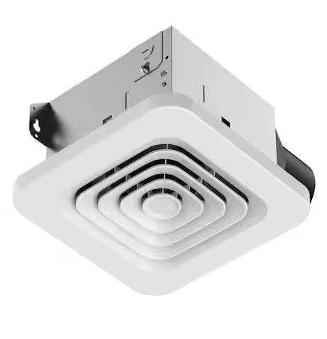 Photo 1 of 50 CFM Ceiling Mount Room Side Installation Bathroom Exhaust Fan, ENERGY STAR