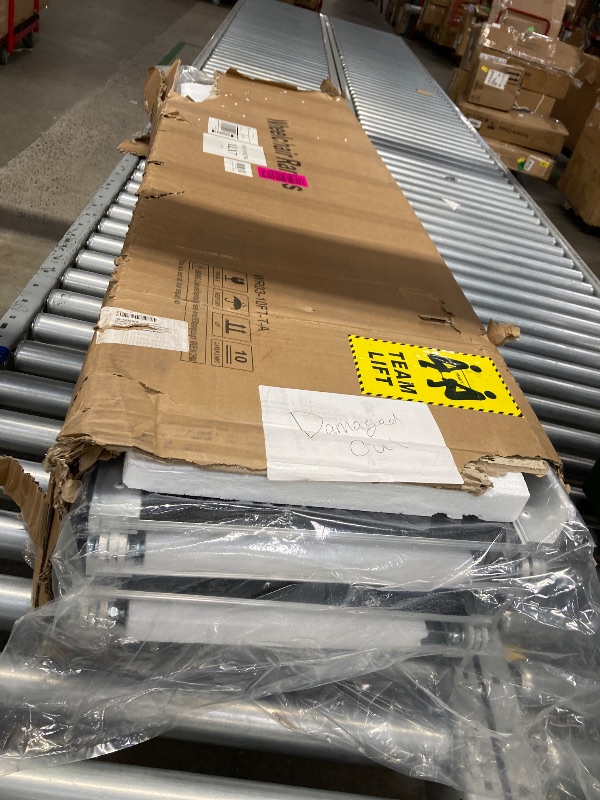 Photo 1 of ***PARTS ONLY/ RAMP BENT IN SEVERAL PLACES***FACHNUO 10 Feet Portable Wheelchair Ramp, Non-Skid Aluminum Handicap Ramps with Handle, Folding Threshold Wheel Chair Ramp for Home Steps, Stairs, Entry, Threshold, Doorways, Scooter, 800LBS Capacity