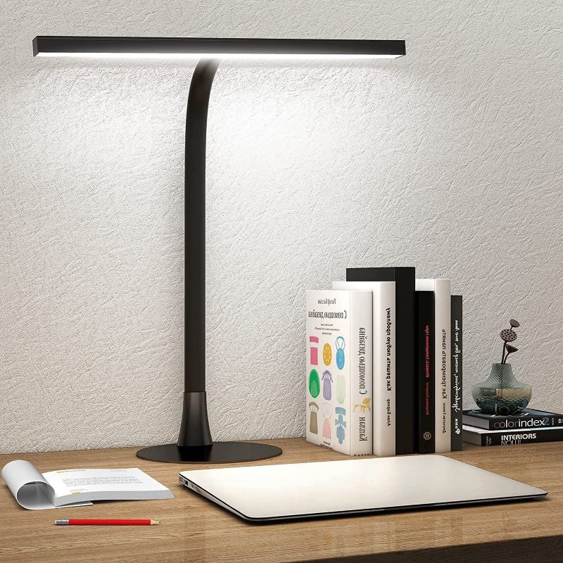 Photo 1 of **base is loose, only works with USB, new block needed** BZBRLZ 15.7" LED Bright Flexible Wide Modern Architect Desk Lamp
