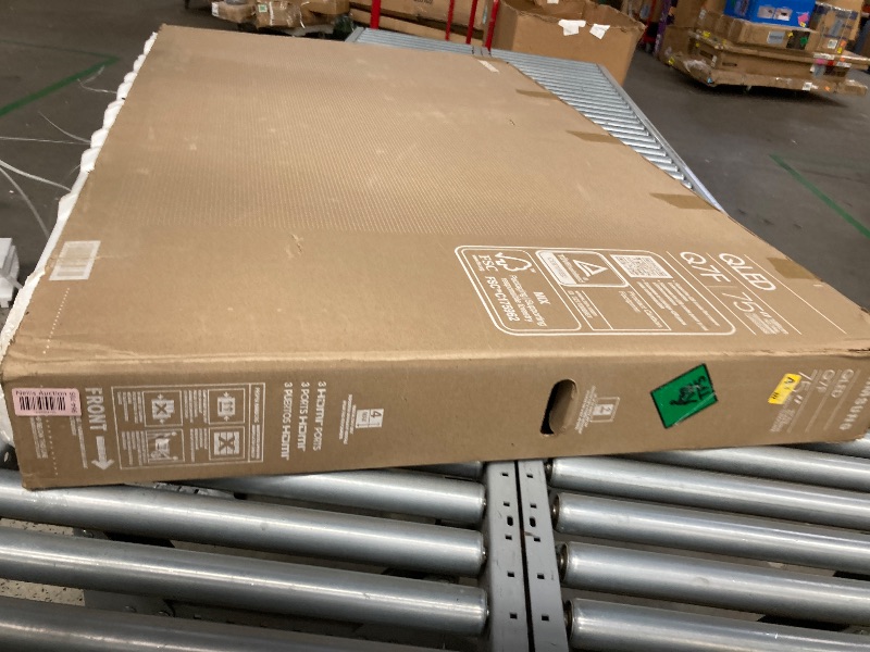 Photo 1 of ***PARTS ONLY***
Samsung 75-Inch Class QLED Q7F Series Samsung Vision AI Smart TV (2025 Model, 75Q7F) Quantum HDR, Object Tracking Sound Lite, Q4 AI Gen1 Processor, 4K upscaling, Gaming Hub, Alexa Built-in