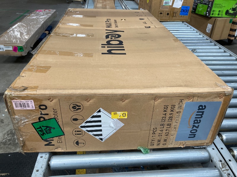 Photo 1 of ***PARTS ONLY***
Hiboy MAX Pro Electric Scooter, 46.6 Mi Long Range, 22 MPH Power by 650W MAX Motor, 11'' Pneumatic Tires, Split Hub Design, Dual Suspension, 265lbs MAX Load, Commuting Electric Scooter for Adults