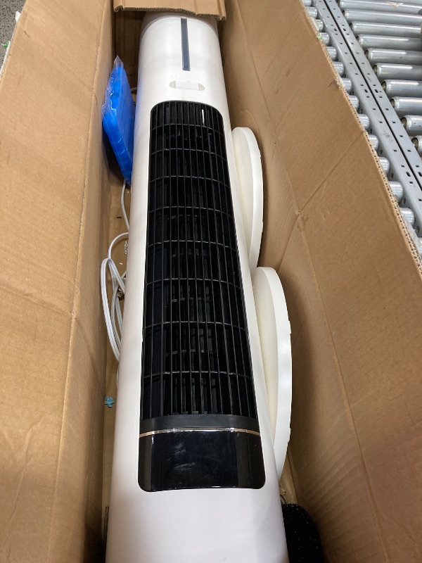 Photo 1 of 40" Evaporative Air Cooler with Remote, Portable Air Conditioner with 3 Modes, Quiet Evaporative Cooler 70° Oscillation Equipped Aroma Box