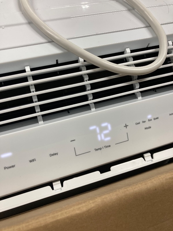 Photo 1 of Profile PHNT12CC Clearview Air Conditioner 12,000, Inverter Technology, Ultra Quiet, Medium Rooms up to 550 Sq. FT, Full Window View with Easy Installation, Energy-Efficient Cooling, 12200 BTU, White