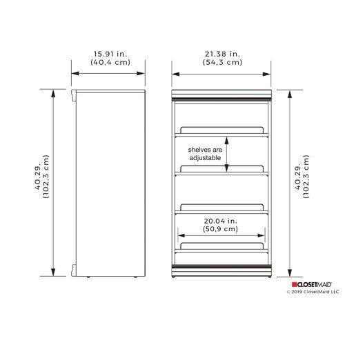 Photo 1 of 21.39 in. W White Modular Storage Stackable Wood Shoe Shelf Unit Wood Closet System