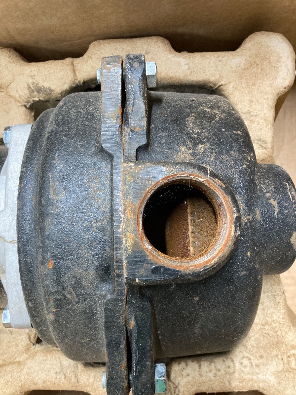 Photo 1 of Wayne WLS150 1.5 HP High Volume Cast Iron Lawn Sprinkling Pump, 1-1/2-Horsepower   ***(USED DUSTY, DIRTY, RUSTY IN AREA....SEE ALL PHOTOS, BOX RIPPED/TORN)***
