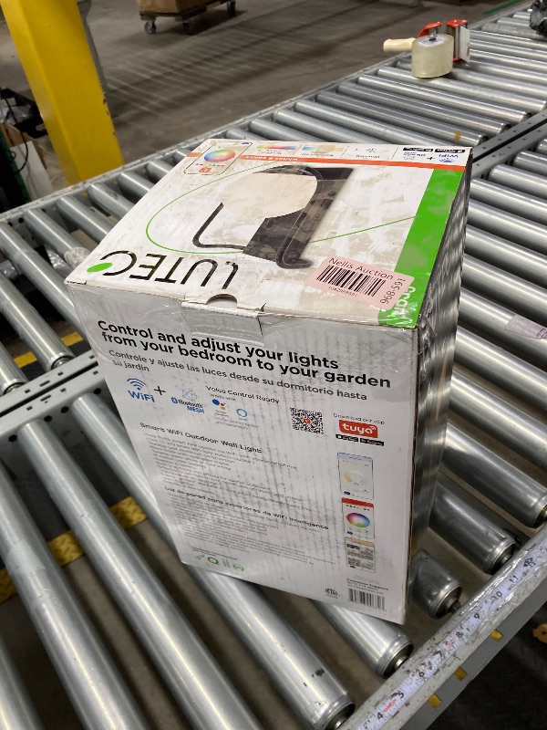 Photo 1 of 1-Light Black Outdoor Smart WiFi Wall Mount Lantern Sconce with A19 Smart Light Bulb Included


$
89
.
97
Apply Now
Pay $64.97 after $25 OFF your total qualifying purchase upon opening a new card. info
Apply for a Home Depot Consumer Card
