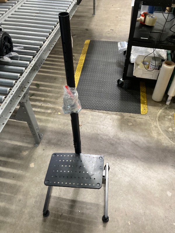 Photo 1 of ***MISSING TOP BRACKET TO HOLD TV**MountFTV Floor TV Stand for 26-50 inch Flat Screen or Curved, TVs Monitors Display Trolley Loading 55 lbs, Max 300x300mm