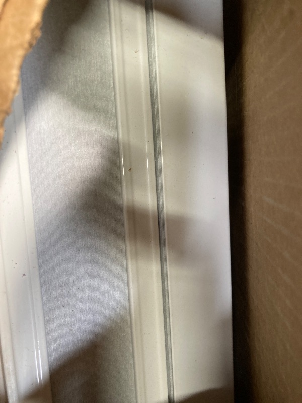 Photo 1 of ***MISSING BRACKETS AND HARDWARE**LazBlinds Top Down Bottom Up (TDBU) Cordless Cellular Shades, Blackout Light Blocking Honeycomb Shades Thermal Insulation Noise Reduction Blinds for Windows, 34" W x 72" H, White
