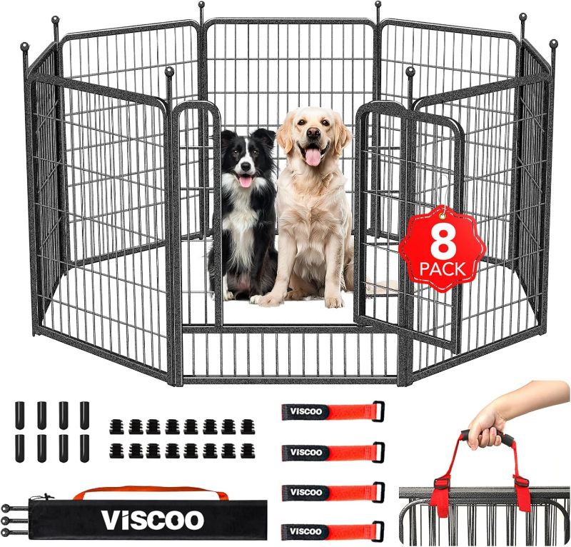 Photo 1 of 
Dog Playpen Outdoor, 8 Panels