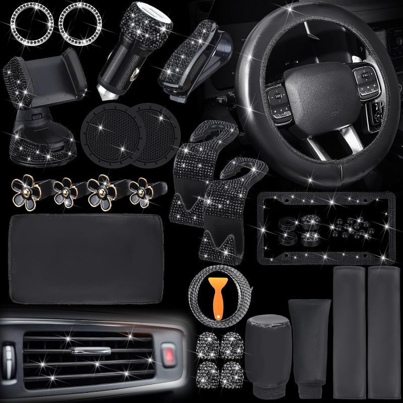 Photo 1 of 13 Pcs Bling Car Accessories 