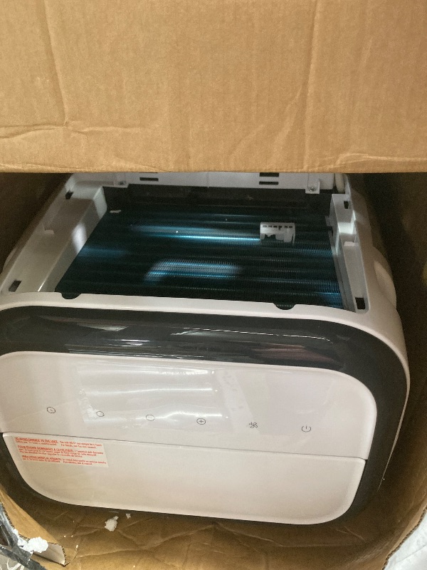 Photo 1 of ***MISSING PARTS***BLACK+DECKER 8,000 BTU Portable Air Conditioner for Rooms up to 350 Sq. with Remote Control, White