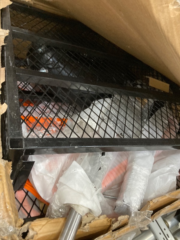 Photo 1 of ***MISSING MANY PARTS****VEVOR ATV UTV Trailer Tow Behind Dump Cart, 1500lbs 15 Cubic Feet, Heavy Duty Yard Garden Trailer Pull Behind Dump Trailer for Lawn Mower Tractor