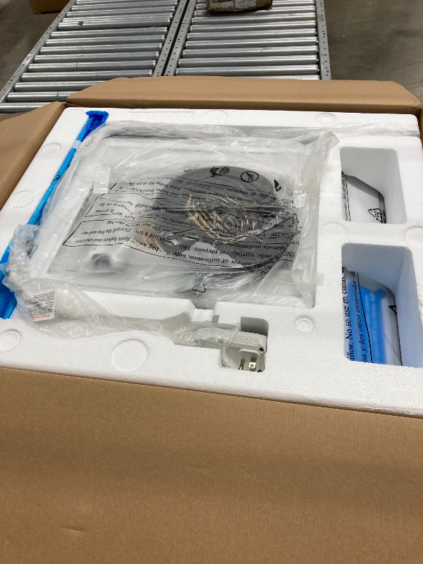 Photo 1 of Midea 8,000 BTU Smart Inverter Air Conditioner Window Unit with Heat and Dehumidifier – Cools up to 350 Sq. Ft., Energy Star Rated, Quiet Operation, Electronic Controls, Remote Control, White