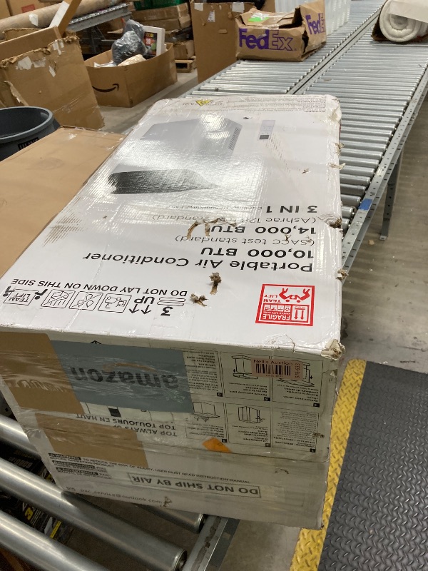 Photo 1 of ***PARTS ONLY****Humhold 14000 BTU Portable Air Conditioners with Remote Control, 3-in-1 Free Standing Cooling AC Unit with Fan & Dehumidifier, Cools Room up to 700 sq.ft, Smart/Sleep Mode,3 Speed,Auto Swing,24H Timer