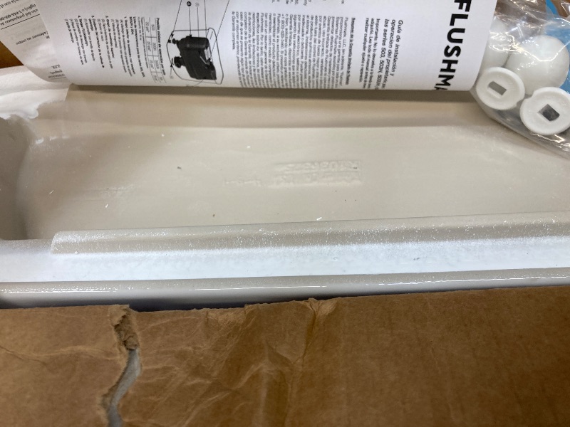 Photo 1 of ***JUST THE TANK***Kohler K-3578-RA-0 Two-Piece Elongated Toilet Bowl 1.0 GPF White