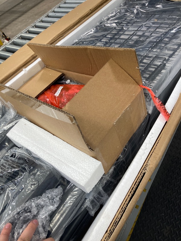 Photo 1 of ** for reference**  King Size Bed Frame, Storage Headboard with Charging Station, Solid and Stable, Noise Free, No Box Spring Needed, Easy Assembly