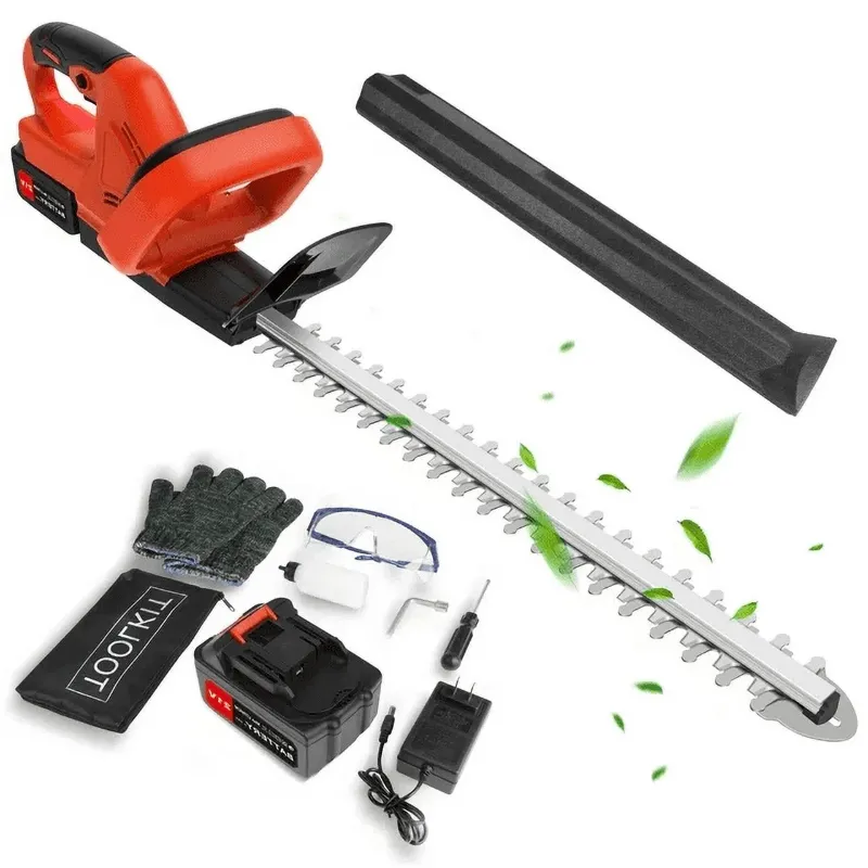Photo 1 of *****Missing the battery and charger***** 550W 21V Cordless Electric Hedge Trimmer with 3.0Ah Battery and Charger, for Shrub and Bush Cutting and Trimming
