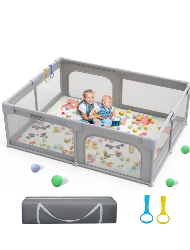 Photo 1 of **MISSING PARTS ***Extra Large Baby playpen, Play pens for Babies and Toddlers