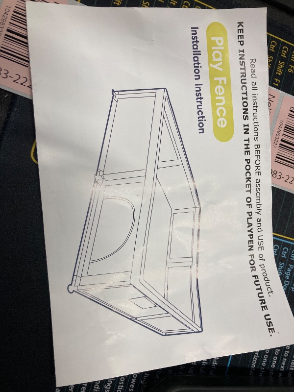 Photo 1 of **MISSING PARTS ***Extra Large Baby playpen, Play pens for Babies and Toddlers