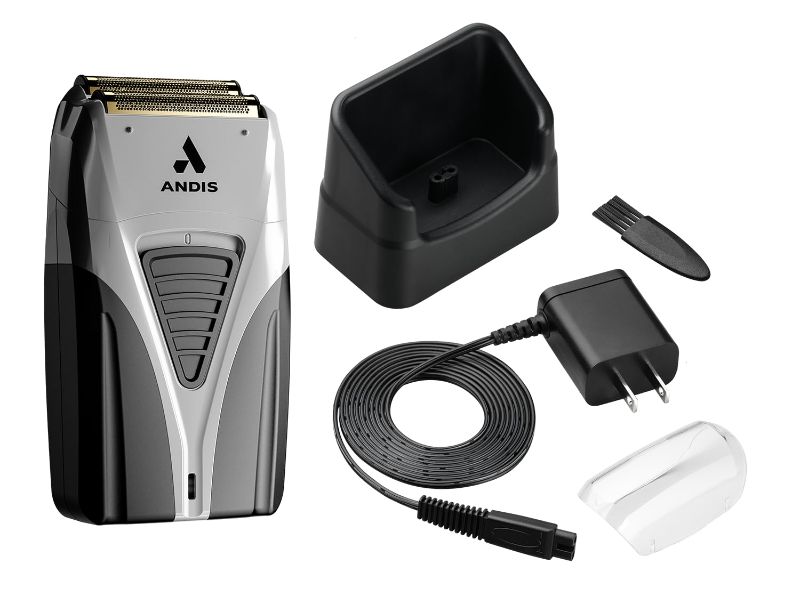 Photo 1 of Andis Bundle with ProFoil Lithium Plus Titanium Foil Shaver + ProFoil Lithium Titanium Foil Assembly and Inner Cutters