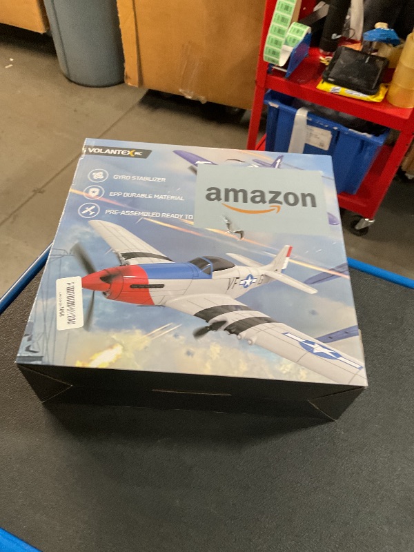 Photo 1 of VOLANTEXRC RC Plane 3 Channel Remote Control Airplane Fighter Toys, 2.4GHz 6-axis Gyro Stabilizer RTF Glider Aircraft Plane, Easy to Fly for Adults Kids Beginners Boys (BF109)