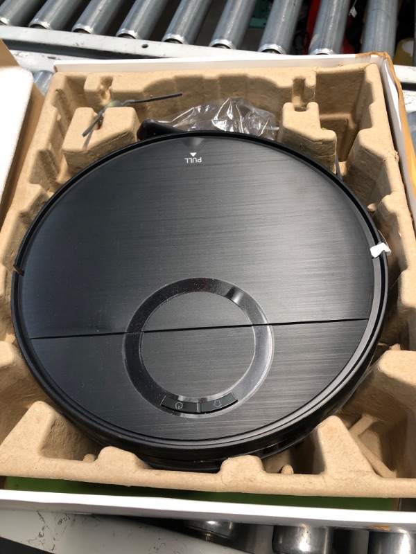Photo 1 of ***NON REFUNDABLE, PARTS ONLY, MISSING CHARGING STATION***Robot Vacuum and Mop Combo, 2 in 1 Mopping Robot Vacuum Cleaner with Schedule, Wi-Fi/App/Remote, 2000Pa Max Suction, Self-Charging Robotic Vacuum, Slim, Ideal for Hard Floor, Pet Hair, Low-Pile Car