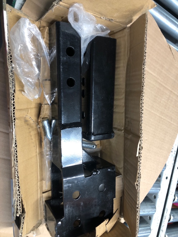 Photo 1 of Fullwatt Folding 2" Trailer Hitch Adapter, Hitch Extender 2 Inch with 16.3'' Length, 500LB Extension Compatible