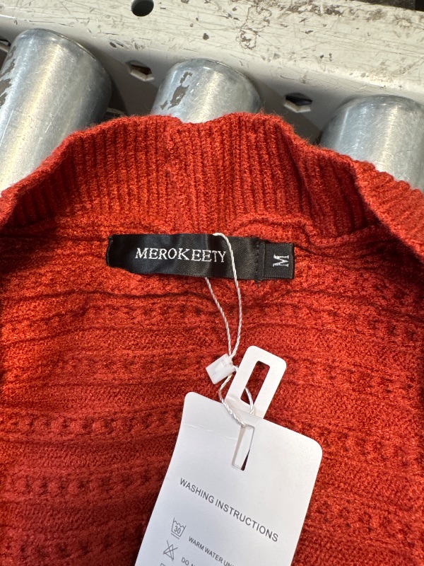 Photo 1 of ***STOCK PHOTO REFERENCE ONLY*** MEROKEETY Women's Long Sleeve Turtleneck Cozy Knit Sweater Casual Loose Pullover Jumper Tops