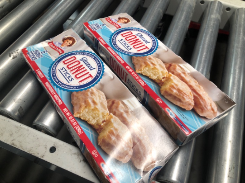 Photo 1 of ***(EXP: APR, 17, 2025)NONREFUNDABLE***2-PACK Little Debbie Donut Sticks 6 Individually Wrapped Snack Cakes, 10 Oz