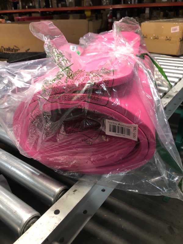 Photo 1 of (SEE NOTES) Amazon Basics 1/2 Inch Extra Thick Exercise Yoga Mat with Carrying Strap, Pink