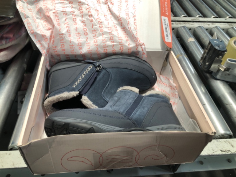 Photo 1 of (FAIR) (9W) Easy Spirit Women's Epic Ankle Boot, Dark Blue 400, 9 Wide