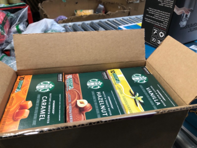 Photo 1 of Starbucks K-Cup Coffee Pods—Flavored Coffee—Variety Pack for Keurig Brewers—Naturally Flavored—100% Arabica—6 boxes (60 pods total)