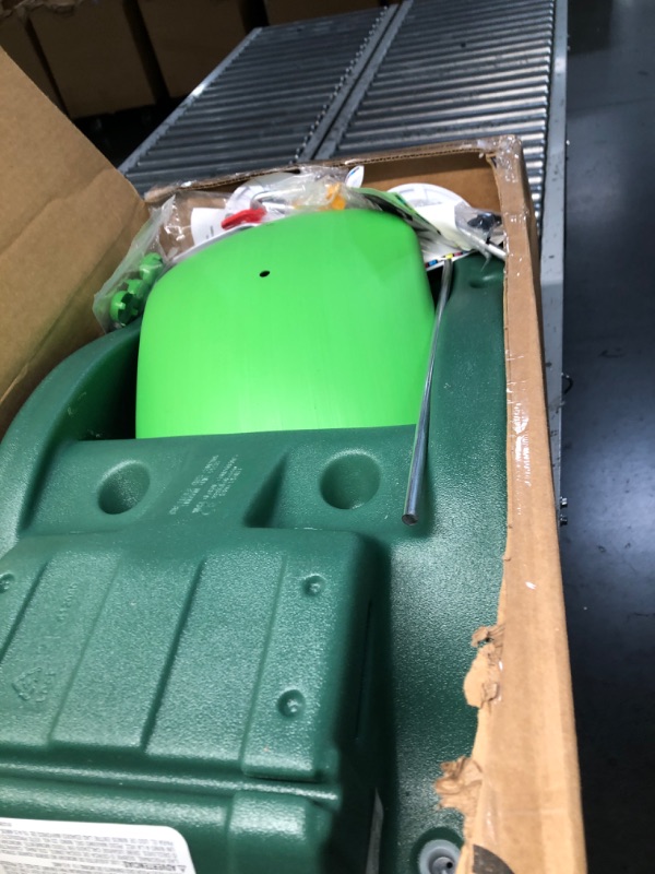 Photo 1 of (incomplete)(sold for parts)(repair) Little Tikes Cozy Coupe Dinosaur – Amazon Exclusive Large, Green