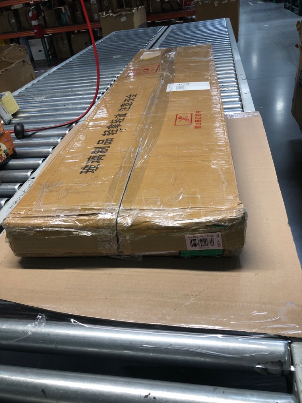 Photo 1 of **NON-REFUNDABLE** (PARTS)  JUSCHIPEXL Double Sided Full Length Mirror on Rolling Wheels, Arched Full Length Mirror 3-Tier Rear Storage, Full Length Mirror with Stand, Floor Length Mirror for Bedroom Living Room Dressing Room.