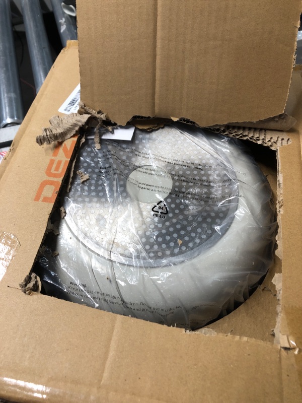 Photo 1 of ***USED - DIRTY - LID RUSTED - SEE PICTURES***
Dezin 5-QT Double-flavor Shabu Shabu Pot with Divider, Dual Sided Nonstick Hot Pot, 12 Inch Divided Stockpot for Cooking, Hotpot for Induction Cooktop, Gas Stove & Hot Burner, Soup Ladle Included