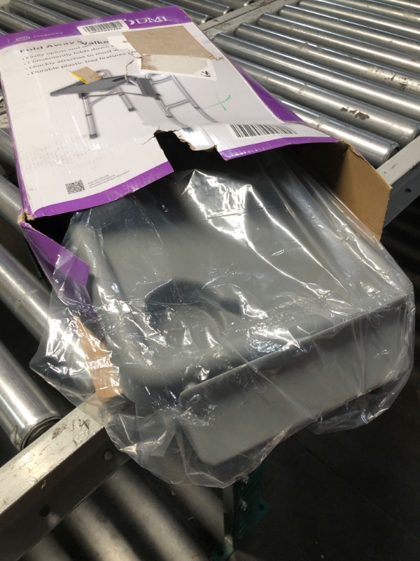 Photo 1 of  *** missing frame ***   DMI Walker Tray, Rollator Tray, Mobility and Walker Accessory Tray Table Fits Most Standard Walkers, Folding with Two Cup Holders and Tool Free Assembly, 16 x 11.8 inch