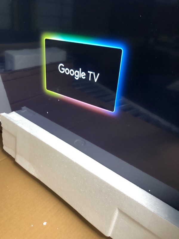 Photo 1 of *** (MISSING ACCESSORIES) SYLVOX 43 Inch Outdoor Smart Television Weatherproof Google TV, 4K 700NIT High Brightness Temperature Resistant IP55 Waterproof