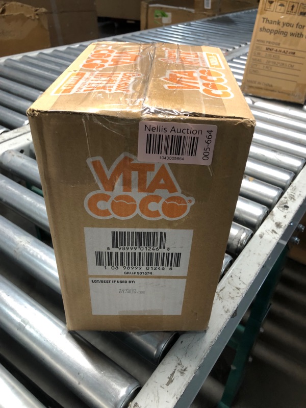 Photo 1 of ***(EXP: AUGUST 01, 2025***** )NONREFUNDABLE***Vita Coco Vanilla Organic Coconut Milk, Plant Based, Dairy Free Milk Alternative - Gluten Free, Soy Free, and Unsweetened - Perfect Add to Cereal, Smoothies, Desserts -33.8 Fl Oz (Pack of 6)