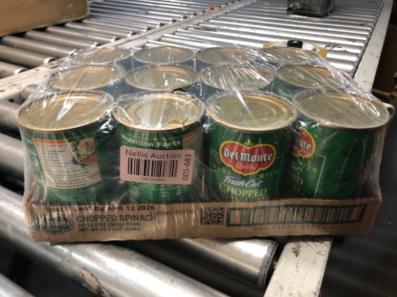 Photo 1 of ***(EXP: BEST BY APRIL 12, 2025 )NONREFUNDABLE***Del Monte Canned Fresh Cut French Style Green Beans, 8 Ounce (Pack of 12)
