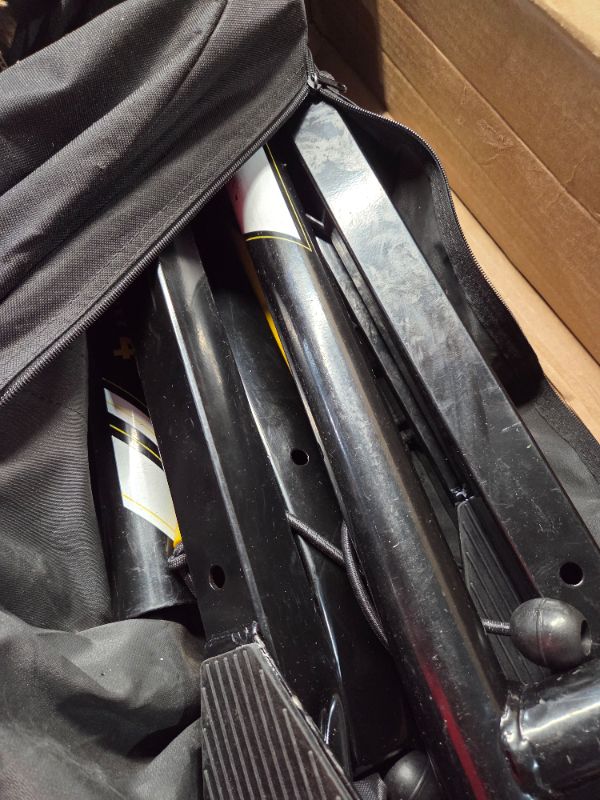 Photo 1 of ***HEAVILY USED - SCUFFED AND SCRAPED - LIKELY MISSING PARTS - UNABLE TO VERIFY FUNCTIONALITY***
SKLZ Hurricane Batting Swing Trainer for Baseball & Softball - Durable Swing Arm - 4 Power Band System - High-Visibility, Anti-Dent Target Ball Head - Screw-i
