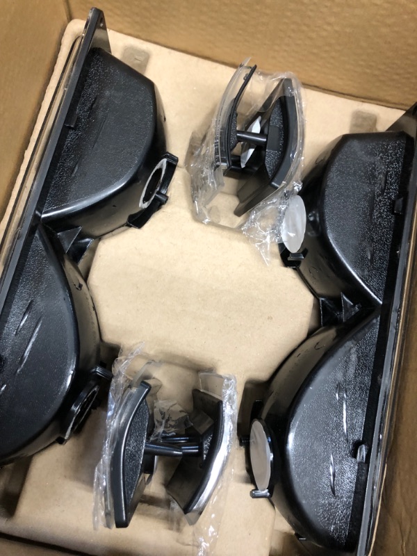 Photo 1 of ***MAJOR DAMAGE - SEE PICTURES - NO BULBS***
PIT66 Headlights w/Corner & Bumper Light Compatible with 1994-1998 Chevy Silverado Tahoe Suburban C10 C/K 1500 2500 3500 Smoky Lens Black Housing Amber Reflector