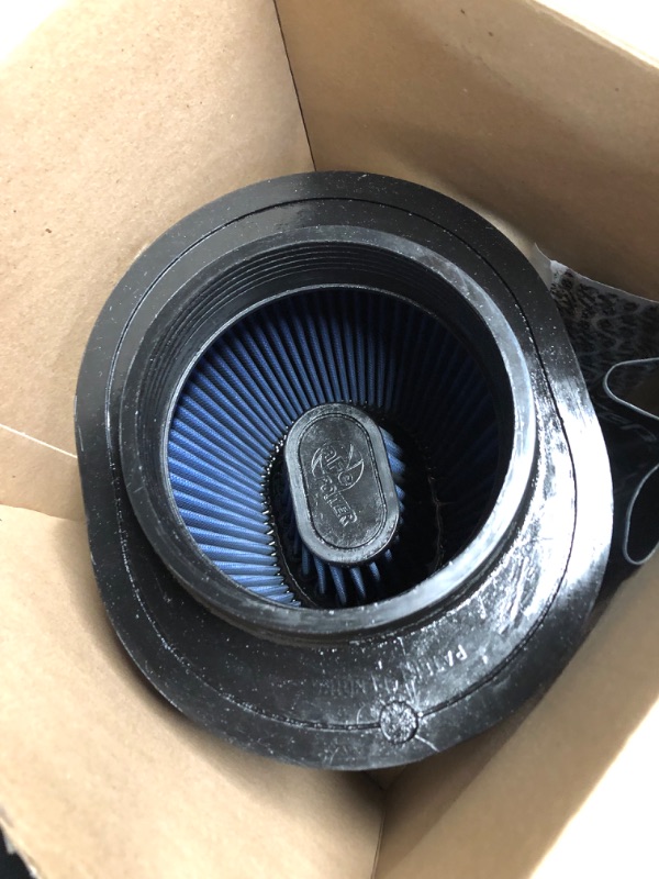 Photo 1 of aFe POWER Magnum FORCE Intake Replacement Air Filter w/Pro 5R Oiled Media - 5" Inlet, 7" Tall - #24-91064