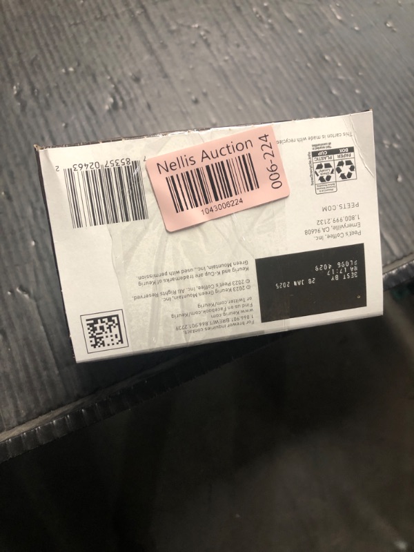 Photo 1 of ***(EXP: JANUARY 28,2025***** )NONREFUNDABLE***Peet's Coffee, Medium Roast K-Cup Pods for Keurig Brewers - Big Bang 10 Count (2 Box of 10 K-Cup Pods)