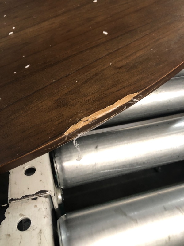 Photo 1 of ***TOP ONLY**** DAMAGE ON EDGES**** SEE PICTURES FOR REFERENCE*****ERYE Contemporary Round Dining Table Wooden Dining Table Seat Up 2-4 for Home Kitchen Diningroom