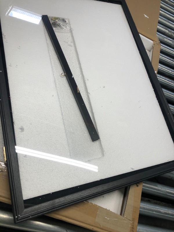 Photo 1 of (used)(see all images) IHEIPYE Jersey Display Case Jersey Frame Large Shadow Box Lockable with 98% UV Protection 