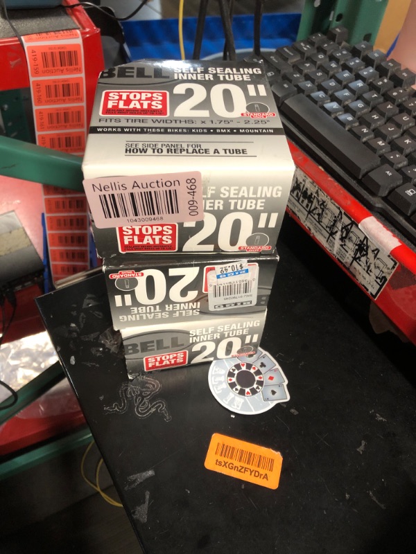 Photo 1 of  3 BOXS OF Bell 20 Self Sealing Bike Tube
