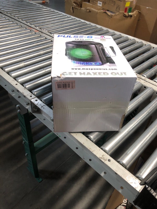 Photo 1 of (no microphone)Max Power 8" Portable Bluetooth Speaker
